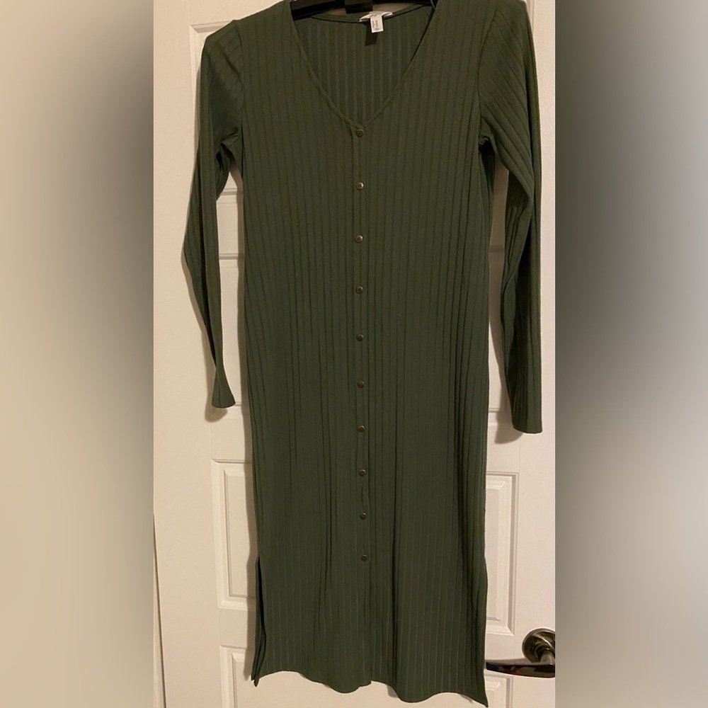 Nursing dress Bryn - Thyme size small